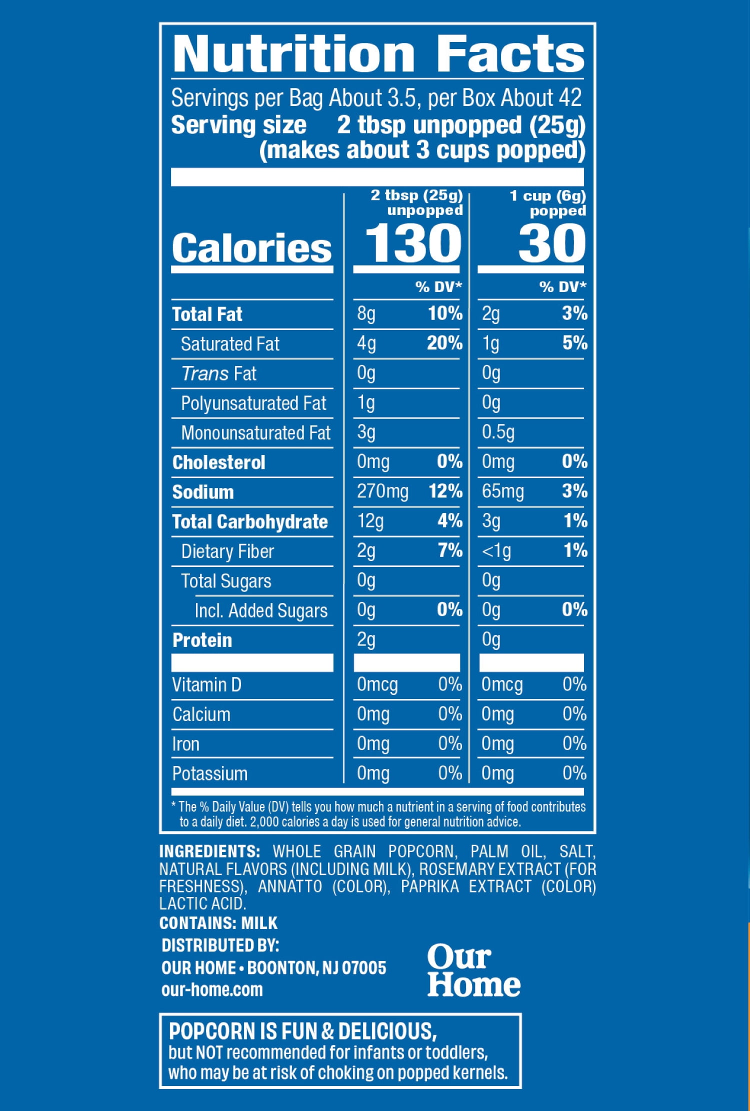 Pop Secret Popcorn, Double Butter Microwave Popcorn, 3.2 oz Sharing Bags, 12 Ct
