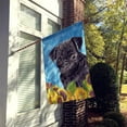 thumbnail image 2 of Carolines Treasures SC9062CHF Drapeau Pug Toile Taille Maison, 2 of 4