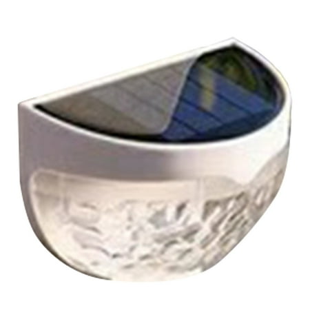 

2pcs Solar Fence Lights Solar Lights Outdoor Wall Mount Decorative Step Lights Fence Lighting For Garden Porch Stair Pool Yard.