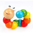thumbnail image 1 of Juguete sensorial colorido Gusano, rompecabezas para niños, juguetes de aprendizaje temprano, 1 of 4