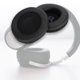 thumbnail image 5 of Almohadillas universales para auriculares, protección de algodón con marca LR, color negro, para auriculares de 85mm, 5 of 5