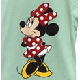 thumbnail image 2 of Girl's Mickey & Friends Polka Dot Minnie Pose  Graphic Tee Mint X Large, 2 of 4