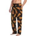 thumbnail image 4 of Top-kevin Pizza Men's Pajama Pants Pjs Bottoms with Pockets Sleep Lounge Pants for Men, 4 of 13