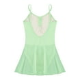 thumbnail image 3 of DPOIS Girls Dance Leotards Hollow Back Ballerina Outfits Camisole Ballet Dress with Tutu Skirt, 3 of 7