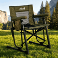 thumbnail image 5 of Avaar Outdoor Folding Rocking Camp Chair w/Cup Holder, 400lbs Capacity, Wild Green, 5 of 10