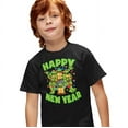 thumbnail image 2 of Teenage Mutant Ninja Turtles Happy New Year Group Kids T Shirt for Youth Toddler Boys and Girls, 2 of 5