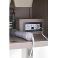 thumbnail image 3 of James Martin Furniture 312-V30-MTM-3OGLB 30 in. Silverlake Mountain Mist Single Bathroom Vanity with 3 cm Galala Beige Top & Oval Sink, 3 of 6