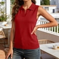 thumbnail image 5 of Cilsoka Women's V Neck Tank Tops Sleeveless Shirts Henley Loose Fit Cute Summer Tees Fashion Trendy Clothes 2026, 5 of 7