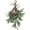 Red, variant on Mistletoe Decoration 9 Inch Mistletoe Christmas Decor with Berries Artificial Mistletoe Pick Kissing Ball Christmas Mistletoe Hanging Ornament for Tree Door Holiday Decor (White, 1PCS)