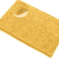 thumbnail image 2 of Bathroom Mat By LuxUrux-Extra-Soft Plush Bath Shower Bath Mat,1'' Chenille Microfiber Material, Super Absorbent Shaggy Bath Rug. Machine Wash & Dry (15 x 23, Yellow), 2 of 5