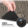 thumbnail image 4 of Dog Food Mat, Absorbent Dog Mat for Food and Water Bowls, Quick Dry Easy Clean Rubber Pet Food Mat, Non Slip Cat Feeding Mat for Floors Waterproof, Dog Placemat for Sloppy Drinkers, 12x18 in, 4 of 6
