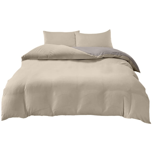 Ohufall Twin Sheets Set Fresh Color Washed Bedding Set Four Piece Soft For Student Dormitory