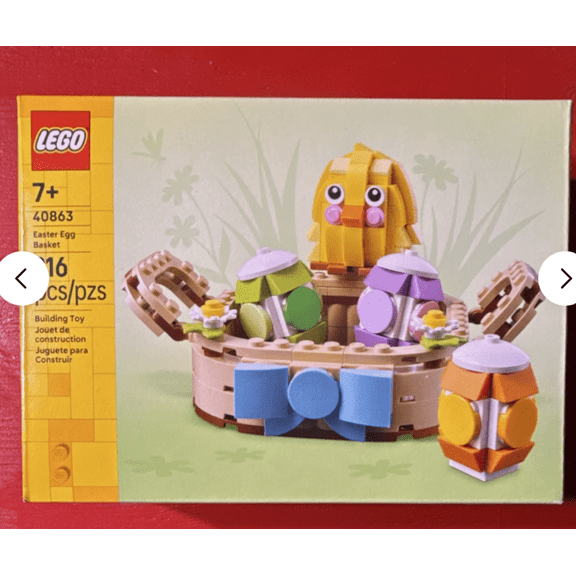LEGO Iconic Easter Egg Basket 40863