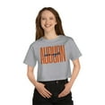 thumbnail image 3 of Auburn War Eagle Tall Team Colors Champion Crop Tee, 3 of 3