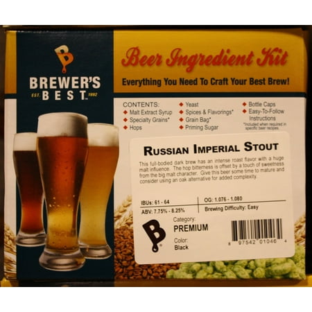 Russian Imperial Stout Homebrew Beer Ingredient (Best Ginger Beer Kit)