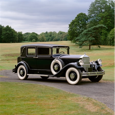 500 Carpet 4 Door Sedan - 1930 Pierce Arrow Model 8 four door sedan 60 litre L-head straight eight engine Country of origin United States Poster Print