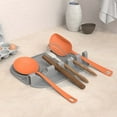 thumbnail image 3 of CNKOO Pot Lid Holder Storage Keep Tidy Practical Drainage 5 Slots Spatula Spoon Rack, 3 of 5
