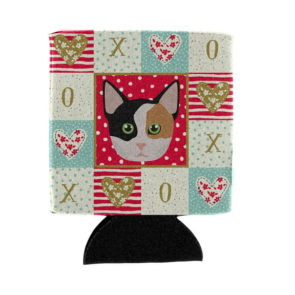 Carolines Treasures CK5134CC Munchkin Cat Love Can or Bottle Hugger Can Hugger multicolor