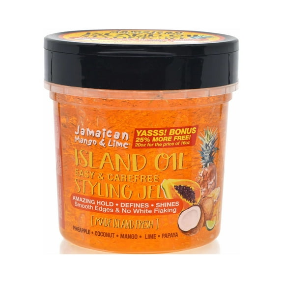 Jamaican Mango & Lime Island Oil Styling Gel 8 oz