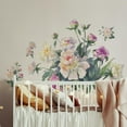 thumbnail image 3 of White and Pink Floral Bouquet Peel and Stick Giant Wall Decals, 3 of 7