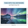 thumbnail image 2 of Aurora Starry Sky Beach Towel – with A Unique Design, Extra Large,XL (32”x 63”) for Kids & Adults, 2 of 7