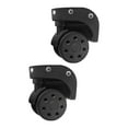 thumbnail image 1 of 2 Pcs Roues de Remplacement pour Bagage, Roulette Pivotante pour Valise, Rotation 360 Grande, 1 of 9
