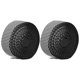 thumbnail image 2 of Cintas para manillar de bicicleta de carretera, mango antideslizante para bicicleta, cinturón con tapones para barra (negro y blanco), 2 of 8