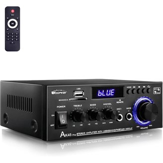 Fosi Audio BT20A Bluetooth 5.0 Stereo 2 Channel Mini Hi-Fi Amp for