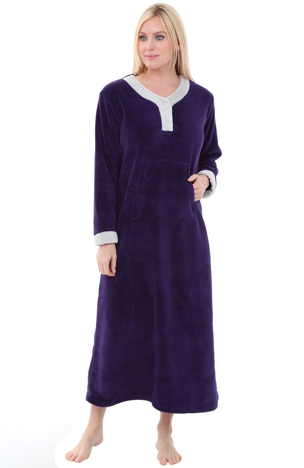 womens warm nightgowns