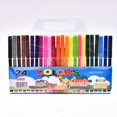 thumbnail image 4 of Juego de pinceles y bolígrafos de acuarela para niños, 12 colores, para pintar grafitis, 4 of 5
