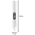 thumbnail image 3 of Fiudx Lápiz Depilatorio, Herramienta Inalámbrica Portátil, Dispositivo de Belleza Compacto, Tratamiento Eficaz para Manchas Oscuras, para Uso Doméstico y de Viaje, Regalo Ideal para Mujeres, Incluye, 3 of 6