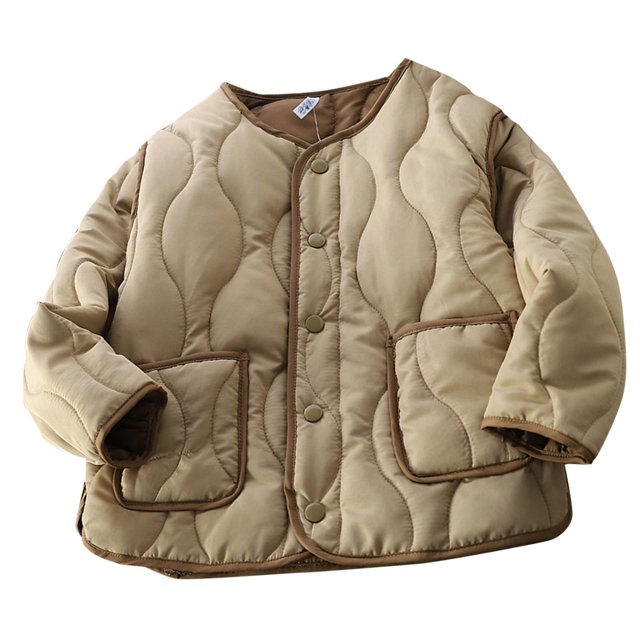 Lovzfmll Manteau Matelassé Réversible pour Garçons et Filles, Fermeture Éclair Bidirectionnelle à l'Avant Ouverte, Manteau d'Hiver Polyvalent et Chaud pour l'Extérieur pour 5-13 Ans