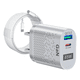 thumbnail image 1 of Cargador Carga Rápida 2 Usb 65 W Con Cable Tipo C Gris, 1 of 5