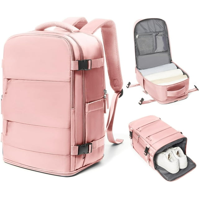 coowoz Large Travel Backpack For Women Men,Carry On Backpack,Hiking Backpack
