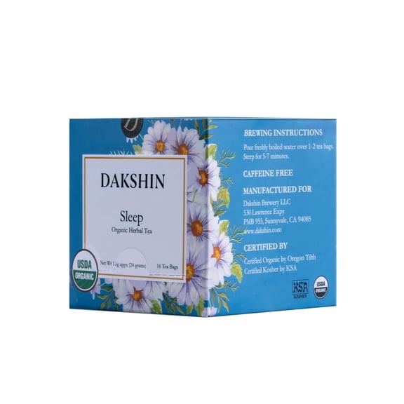 Organic Sleep Herbal Tea - Nighttime Rest by Dakshin