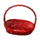 thumbnail image 4 of Cesta de pascua, canasta de picnic, decoración de fiesta, canasta de dulces, canasta tejida para favores de fiesta, decoraciones de pascua para niños rojo, 4 of 8