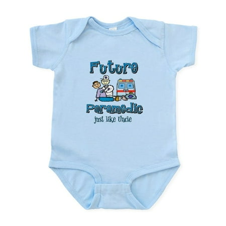

CafePress - Future Paramedic Just Like My Uncle Infant Bodysui - Baby Light Bodysuit Size Newborn - 24 Months