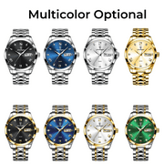 Double Calendar Men's Watch Watch Life Waterproof Design Luminous Coating Featured Men's Gifts