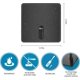 thumbnail image 3 of Self-Adhesive Wall Hooks Black Stainless Steel Wall Hooks 4 Pieces Rustproof And Waterproof Hooks Leave No Trace Home And Office, 3 of 4