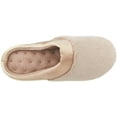 thumbnail image 2 of Isotoner Womens Microterry Satin Clog Slippers, 2 of 6