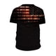 thumbnail image 3 of Men's Vintage Outdoor Hiking Short Sleeve Printed T-Shirt Breathable Button V Neck Short Sleeve Top M, 3 of 3