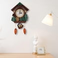 thumbnail image 4 of Cuckoo Clock Tree House Wall Clock Art Vintage Decoration for Home, 4 of 8