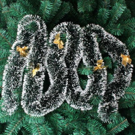 KABOER Beautiful Christmas Decoration Bar Ribbon With Bow Garland Christmas Tree Ornaments