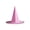 Pink, variant on TYUHjkL Halloween Witch Hat Decor, 14.96in Oxford Fabric Cosplay Wizard Cap for Hanging or Head Wear, Party Costume Accessory(without Rope)