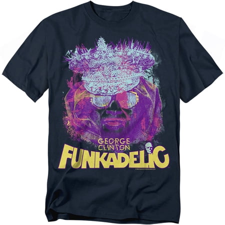 George Clinton T-Shirt Crown And Sunglasses Unisex Graphic Tee for Men & Women