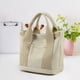 thumbnail image 5 of Bolso tote de lona con correa cruzada | Bolso de hombro ligero con múltiples bolsillos | Bolso tote de uso diario para el trabajo y las compras para mujer | Bolso casual para viajes, 5 of 8