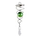 thumbnail image 1 of Colgante electrochapado Campana de viento Colgante giratorio Cola de viento Doble espiral Pequeño colgante de cristal, 1 of 3