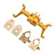 thumbnail image 5 of Front Axle Housing Steering Cup, High Accuracy Professional RC Car Metal Front Axle Housing Set Replacement CNC Process Simulation For 1/24 RC Car ANGGREK HF2720, 5 of 8