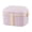 Pink, variant on Tuscom Pink Plastic Storage Bin Heavy Duty Home Organizer Box with Handle and Latches for First Aid Snacks Toys Pills Medicine Portable