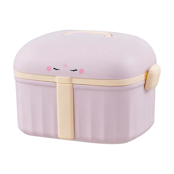 First Aid Box Heavy Duty Plastic Storage Bin, Multipurpose Organizer for Home, Kids Snacks and Toys